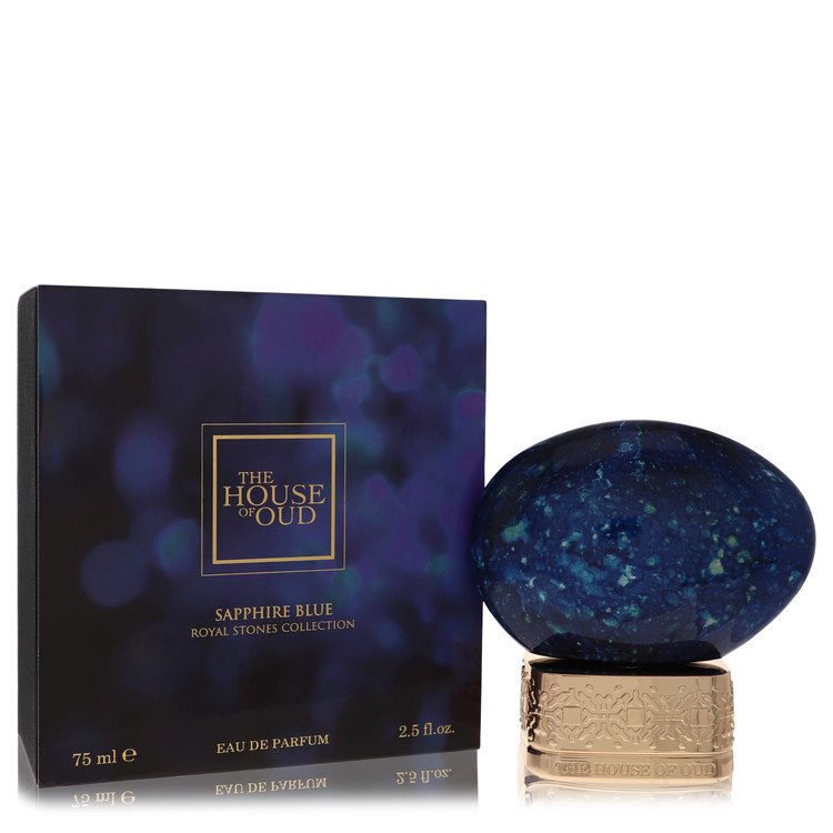 The House Of Oud Sapphire Blue by The House Of Oud Eau De Parfum Spray (Unisex) 2.5 oz The House Of Oud Sapphire Blue by The House Of Oud Eau De Parfum Spray (Unisex) 2.5 oz